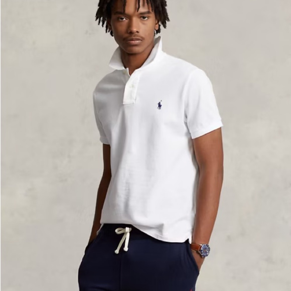 Ralph Lauren Men's Classic White Polo Shirt